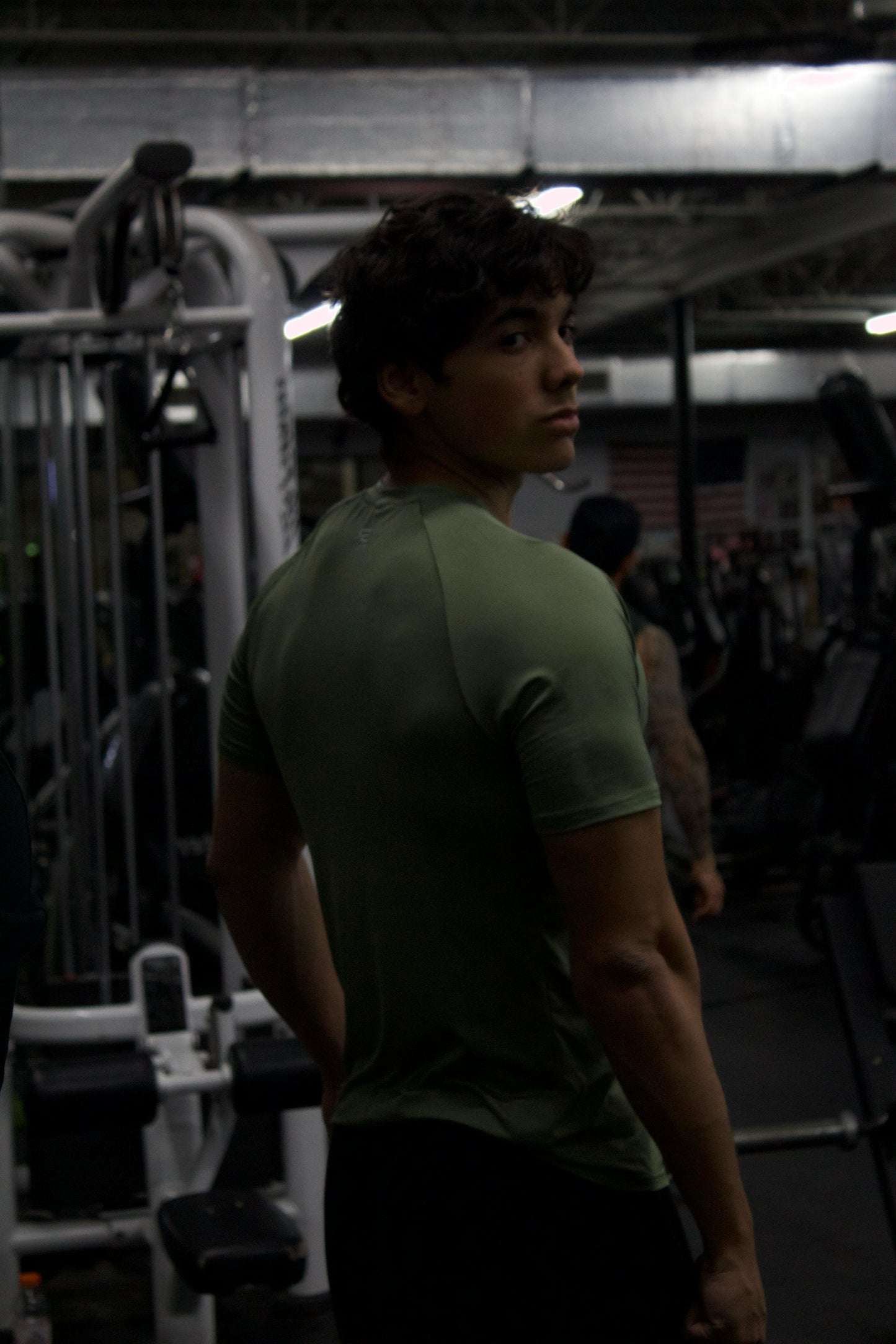 SR Green Compression Tee
