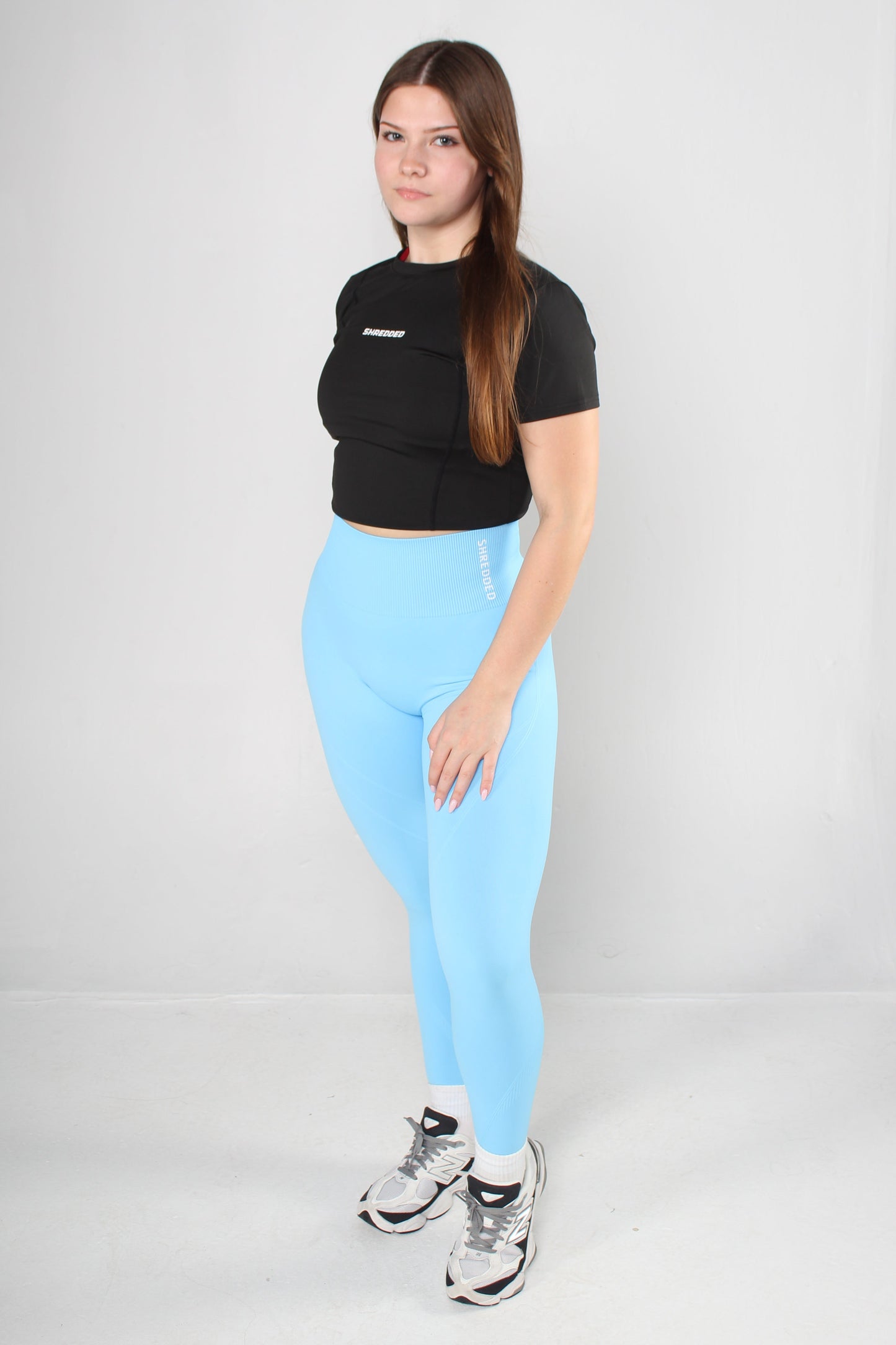 Light Blue BBL Leggins