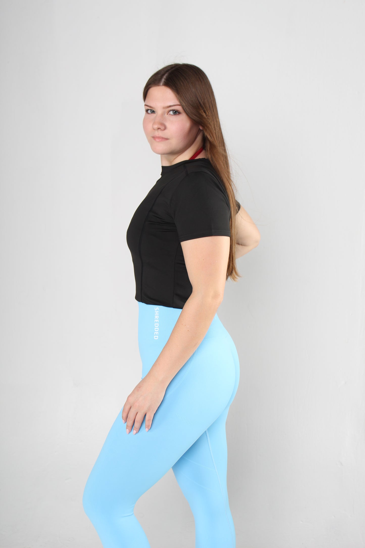 Light Blue BBL Leggins